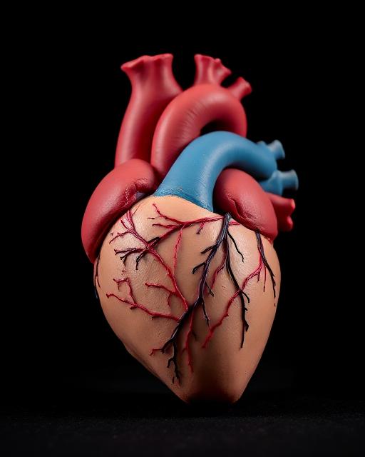 Human heart model